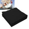 50PCS Window Glass Cleaning Cloth Thickened Mirror Cleaning Towels For Rv Yacht Black