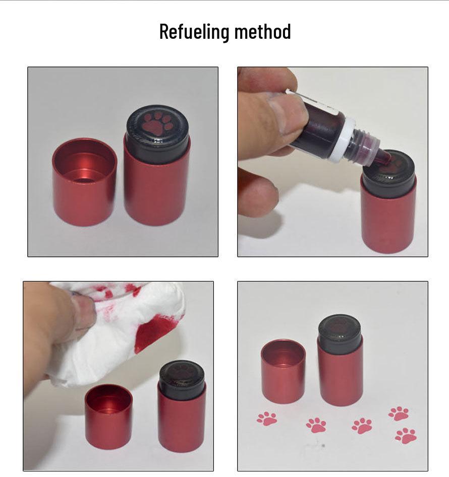 Douyin Golf Ball Waterproof Markings - Quick-Drying Metal Stamp with Personalized Logo Design