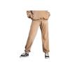 Vans Solid Color Lace-Up Cuffed Simple Comfortable Knitted Sports Pants Women Bottoms Khaki VN000GR14MG