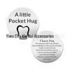 Cross-border PockHug Pocket Hug Decision Coin Keychain with Leather Case
