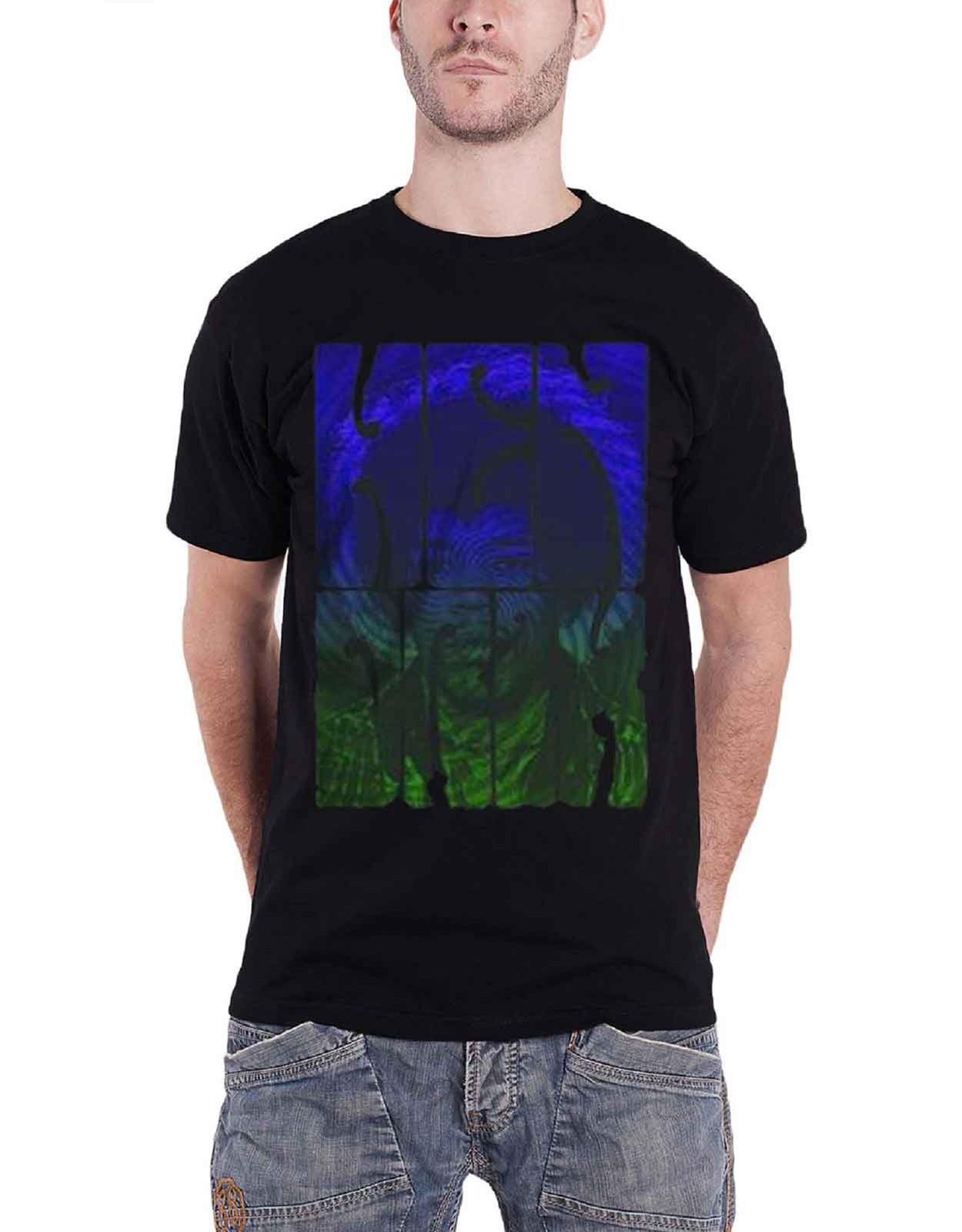 Jimi Hendrix T Shirt Swirly Text Band Logo Hippie Official Mens Black XXXL