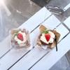 50Pcs Transparent Plastic Cake Box With Flip Cover Square Dessert Box Wedding Party Mousse Fruit Cake Food Packing Box