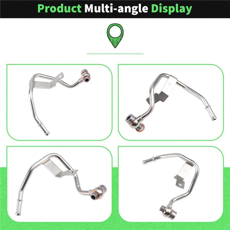 A58X-Turbocharging Fuel Line Oil Cooler Return Pipe CB5Z8592C CB5Z-8592-C For Ford Lincoln 2.0L Turbo 12-18 Mondeo Focus