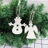 Ornaments Party Decor Wood Wooden Slices Christmas Decorations Christmas Tree Pendant Wooden Tags