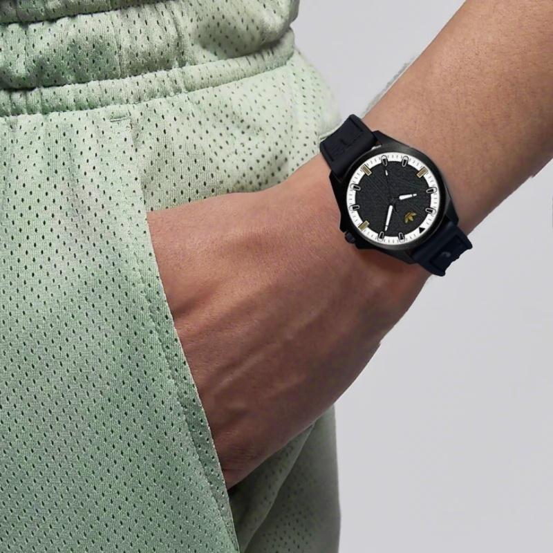 Men's Adidas Originals Wrist Watches Quartz Movement Silicone Strap 40mm Black Dial Unisex ['50', 149262]m