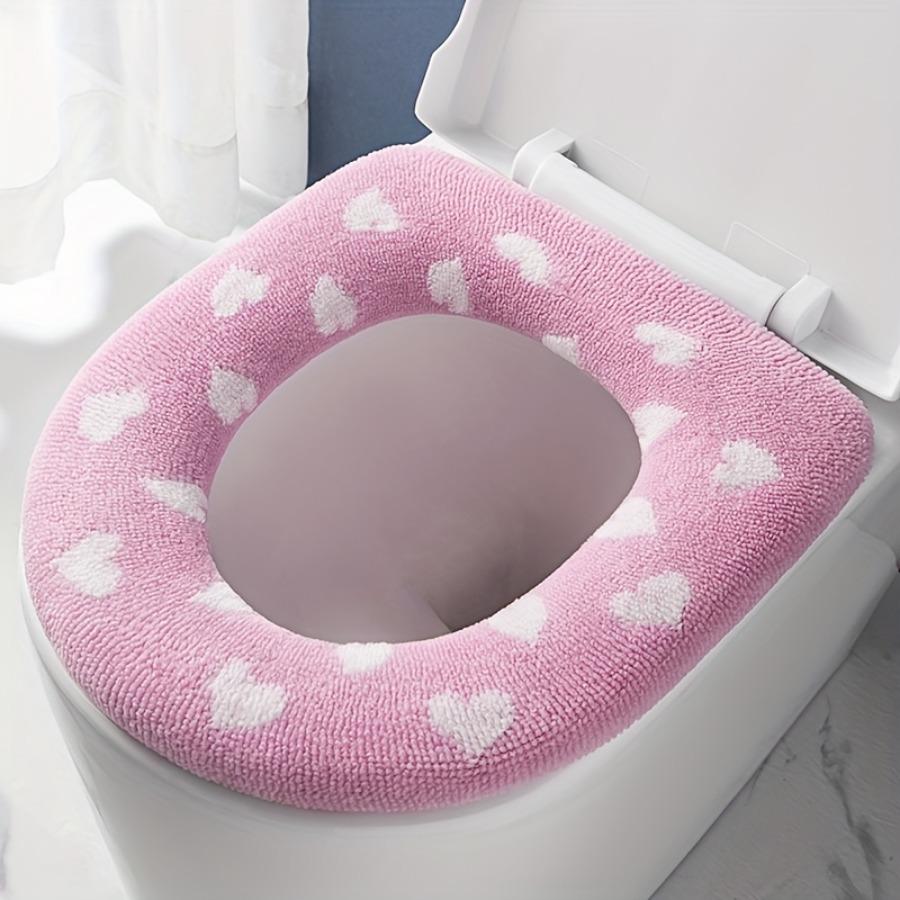 Comfort Toilet Seat Cover – Warm, Stretchable, Machine Washable for All Seasons – The Perfect Christmas Decoration