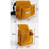 Bau Holzbearbeitung Spezielle Nagel Tasche Box Doppelseitig Fleece Nagel Tasche Verschleißfeste Gürtel Nagel Tasche Multifunktionale Hüfttasche Werkzeugtasche