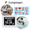 7 Inch Electronic Smart Pill Reminder Clock For Elderly With Alarm And Music Playback Options