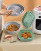 Foldable Air Fryer Silicone Liner Reusable Air Fryer Silicone Baking Tray Food Grade Silicone Air Fryer Mat