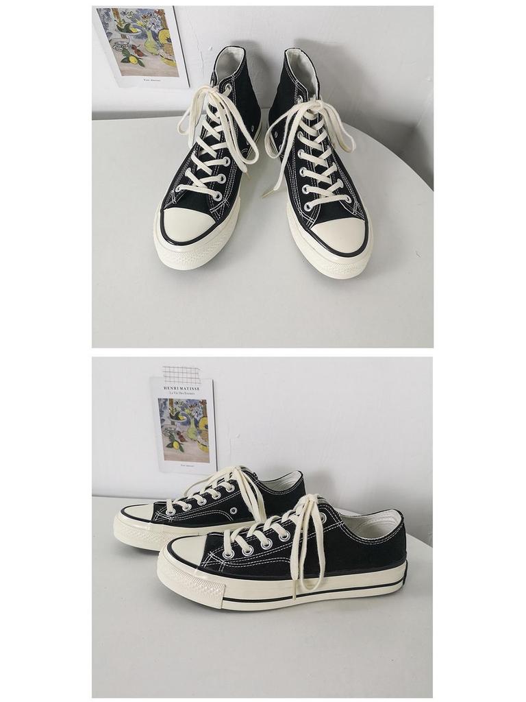 Evening Star EVENSTAR Ulzzang Casual Canvas Shoes MIS-18 for Students & Couples