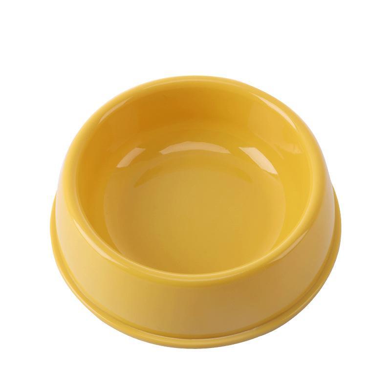 Thickened Non-slip Plastic Pet Bowls Lightweight Portable for Dogs Cats Outdoor Hiking Feeding