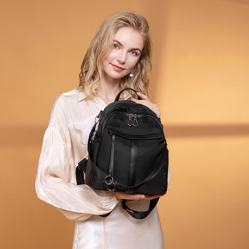 New Anti-theft Small Backpack Summer New Easy To Wear Oxford Cloth Backpack for Women  Large Capacity Multi Purpose Travel Bag