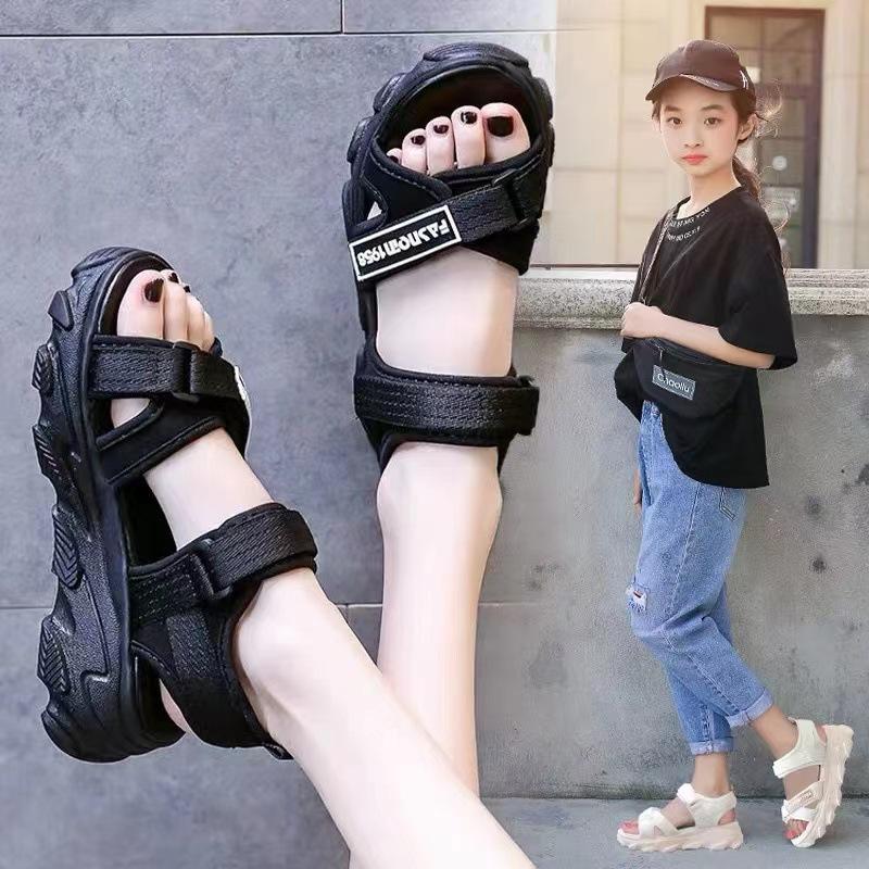 

Kdis Sandals Girl Sports Sandals Breathable Summer Beach Shoes Kids Shoe for Boy Casual Sneaker Boys Sandals 39