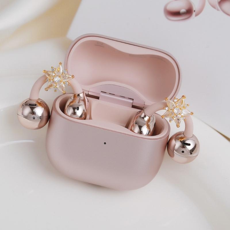 1Pair Star Shape Ear Clips Secure Clasp For Freeclip 1/2 Models Featuring Easy Attachment Headphone Ear Clip