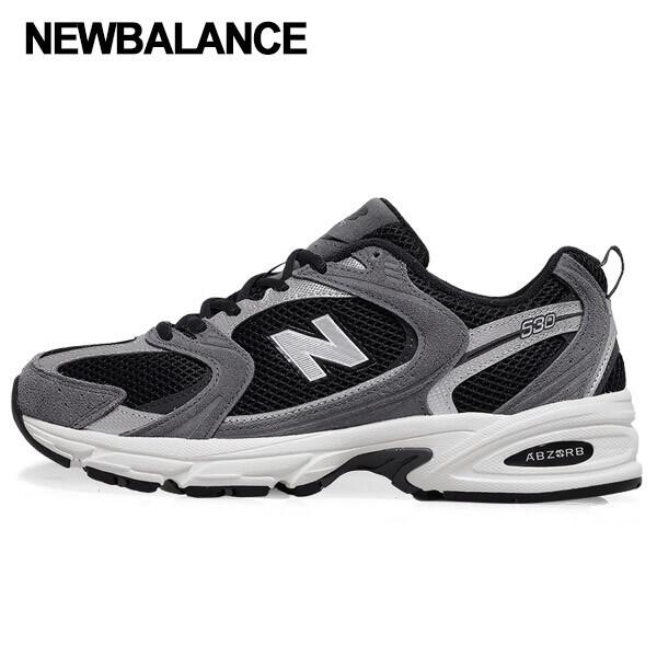 New Balance 530 סניקרס שחור אפור Mr530bg