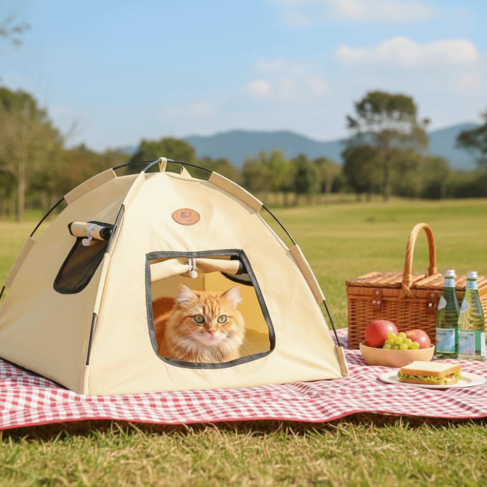 Faltbares Haustiernest Zelt Stabile Haustierbett Zelt Kratzfeste Haustierbox Outdoor