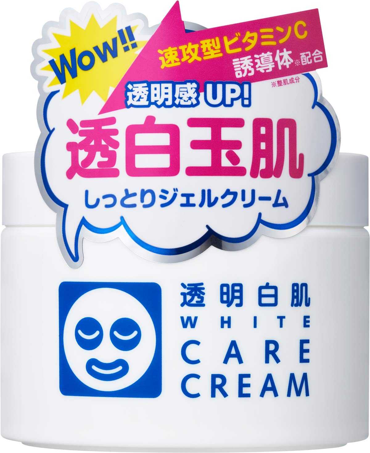 

Transparent white skin White care cream Dry skin Dull skin due to dead skin Moisturizing Fast-acting vitamin C derivative gel cream 90g 90g (x 1)