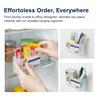 Side Door Cheese Slice Holder for Refrigerator Hanging Organizer Food Safe Box for Fridge Sliced Cheese Storage