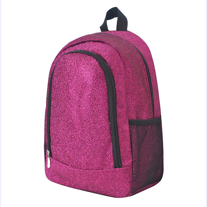 New Glitter Backpack Large Capacity Student Book Storage Outdoor Travel Personalized Backpack