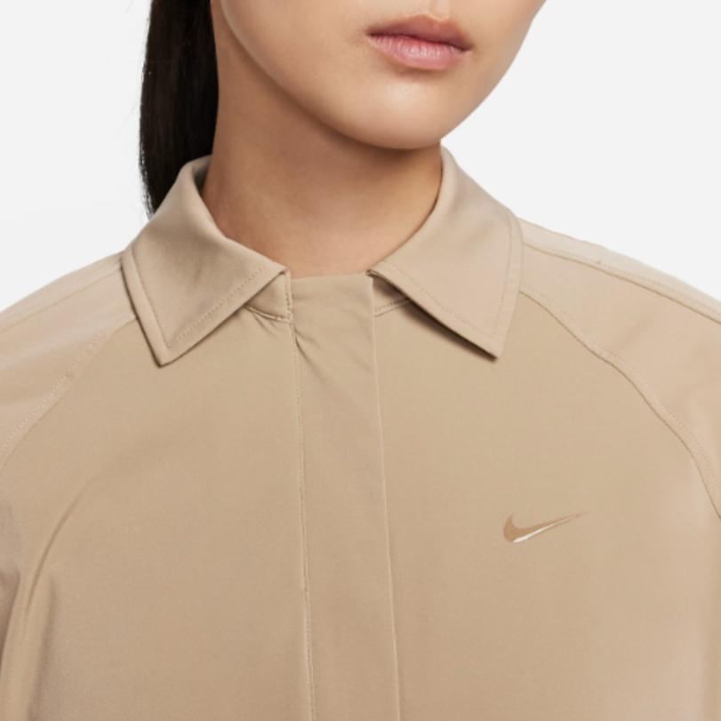 Nike Bliss Casual Μπουφάν Γυναικεία Μπουφάν Χακί FN2780-247