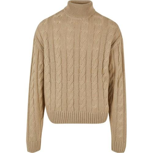 Urban Classics Mens Roll Neck Boxy Jumper