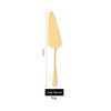 1Pc Tableware Gold Cake Shovel Spatula Baking Pastry Tools Wedding Cake Serve Party Cake Decorating Shovel Restaurant Silverware