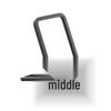 Adjustable Folding Aluminum Phone Holder - Portable Desktop Stand