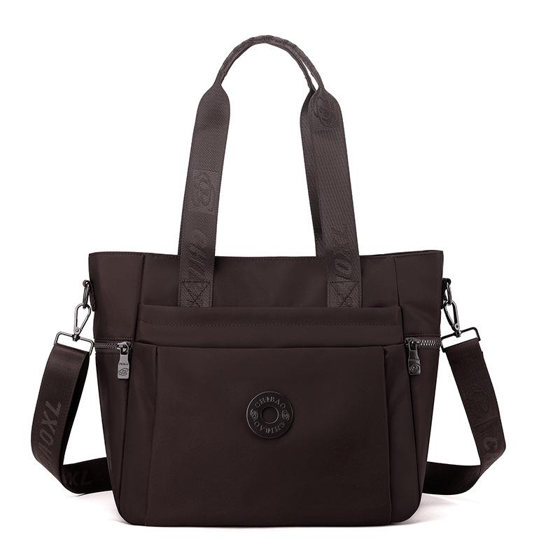 2026 New Large Capacity Lightweight Nylon Women's Crossbody Handbag: Simple, Versatile, and Casual