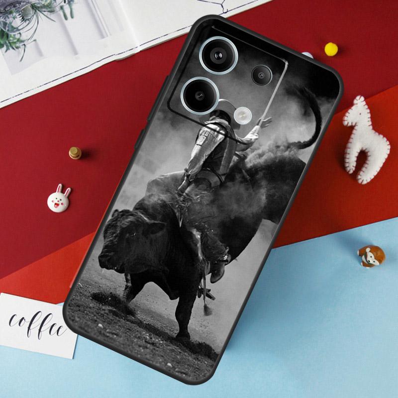 Extreme Sport Rodeo Cowboy Case For Xiaomi Redmi Note 12 11 10 9 8 13 Pro Plus 12S 11S 10S 9S 10A 9C 10C 12C 13C Cover