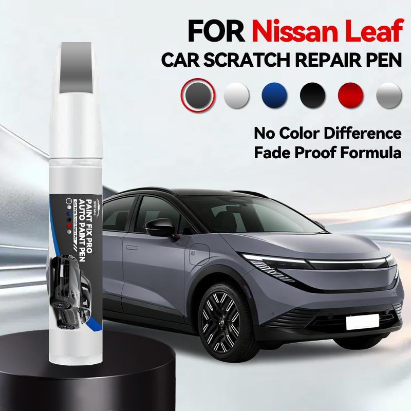 Car Paint Repair Pen For 2010-2025 Nissan Leaf Paint Scratch Repair Accessories Blue RAY White QAK Sliver K23 Black KH3