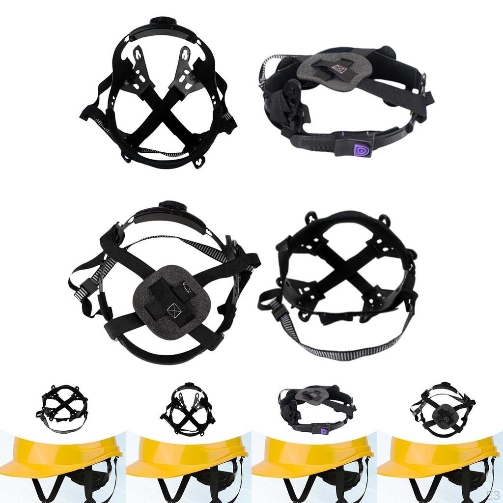 Hard Hat Replacement Suspension Construction Cap Insert for Adults Breathable Lightweight Hardhat