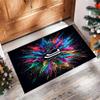 Juventus FC Printed Flannel Area Rug Non Slip Soft Polyester Floor Carpet Indoor Decor Mat for Bedroom Living Room Sofa