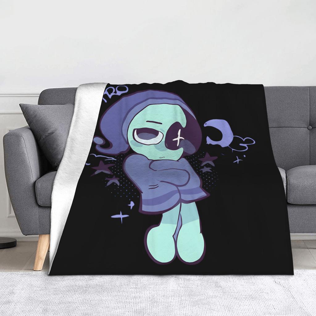 Dandys World Cartoon Fuzzy Blanket Horror Game Awesome Throw Blankets for  Sofa Bedding Lounge 150*125cm Quilt