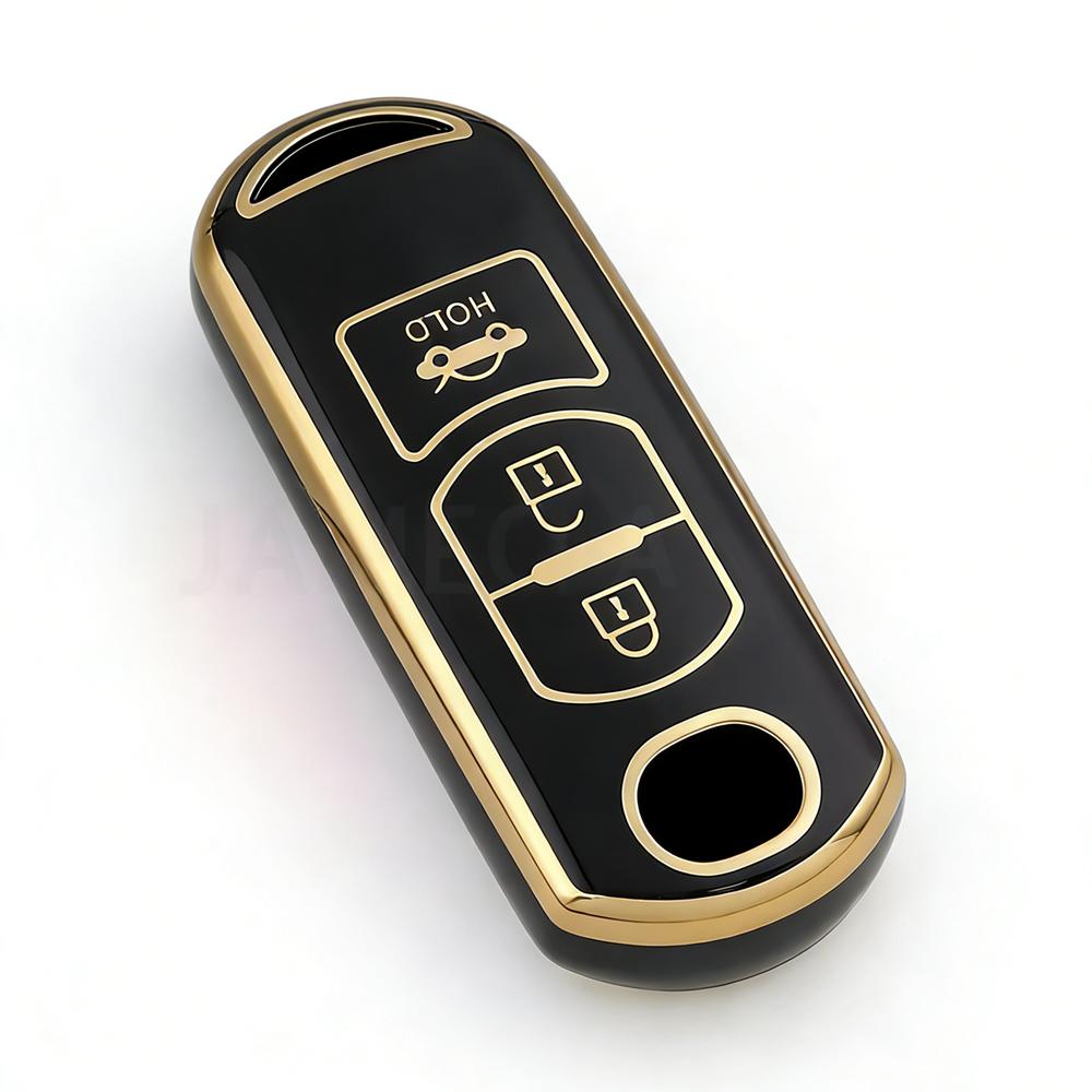 3 Buttons Tpu Car Key Case For Mazda 2 3 6 Atenza Axela Demio Cx-5 Cx5 Cx-3 Cx7 Cx-9 Protective Keyring
