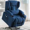 Reclining Armchair - BAZARLAND30 - Massage Chair - Height Adjustable - Electric - Contemporary Fabric
