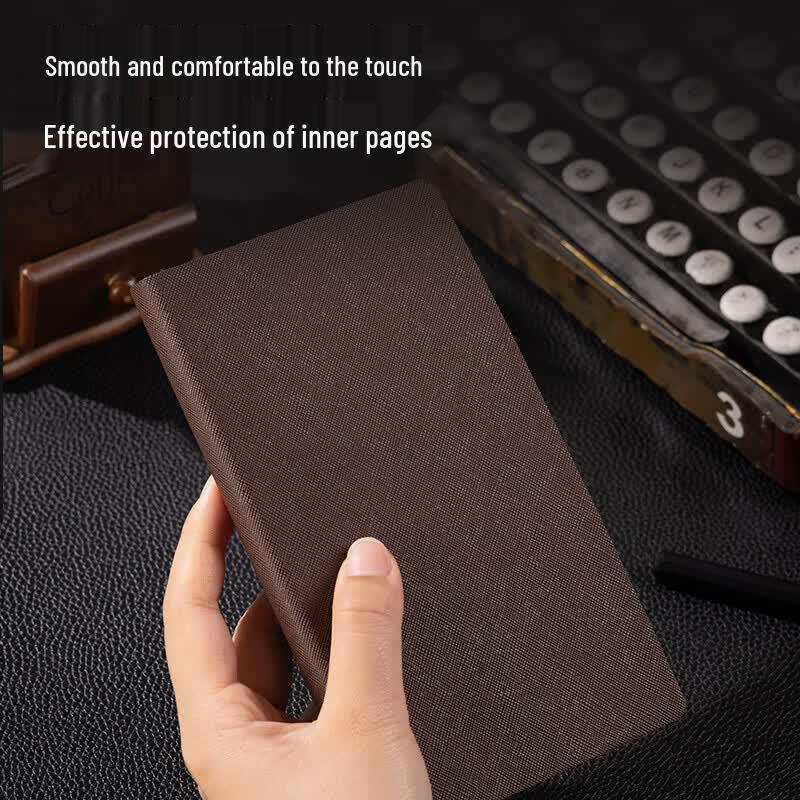 Deli BP127 48K Leatherette Business Notebook
