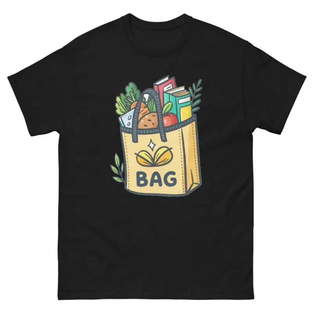 Bag Popular Illustration Object T Shirt
