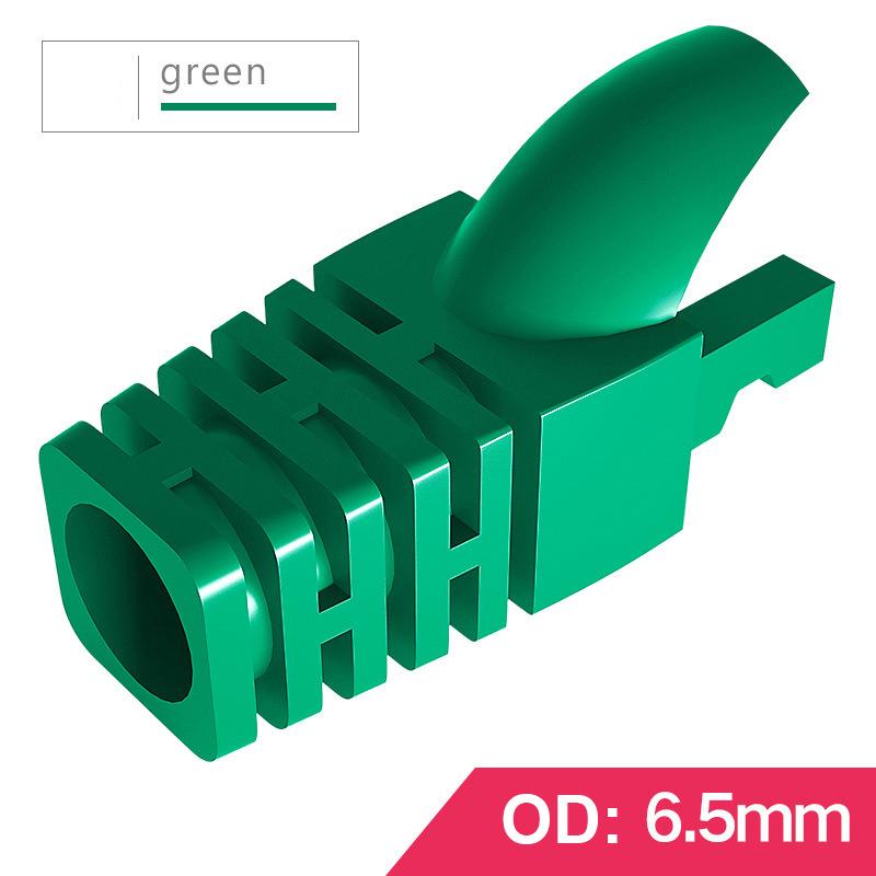 RJ45 CAT6 CAT5e Adapterkappe Ethernet-Netzwerkkabel-Steckerstecker RJ45-Kappen Cat 5 CAT6 Schutzhülle Mehrfarbig