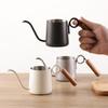 Pour over Drip Coffee Kettle 250ml Gooseneck Tea for Cafe Picnic Beige