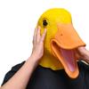Little yellow duck mask, cute duck mask, live streaming prop, photo prop, entertainment mask, bar mask, latex material, for adults