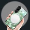 Ice crystal-colored roses For Samsung Galaxy S26 Ultra S20 FE S21 S22+ S23 Plus S24 Ultra 25 Edge For Magsafe Glass Phone Casee