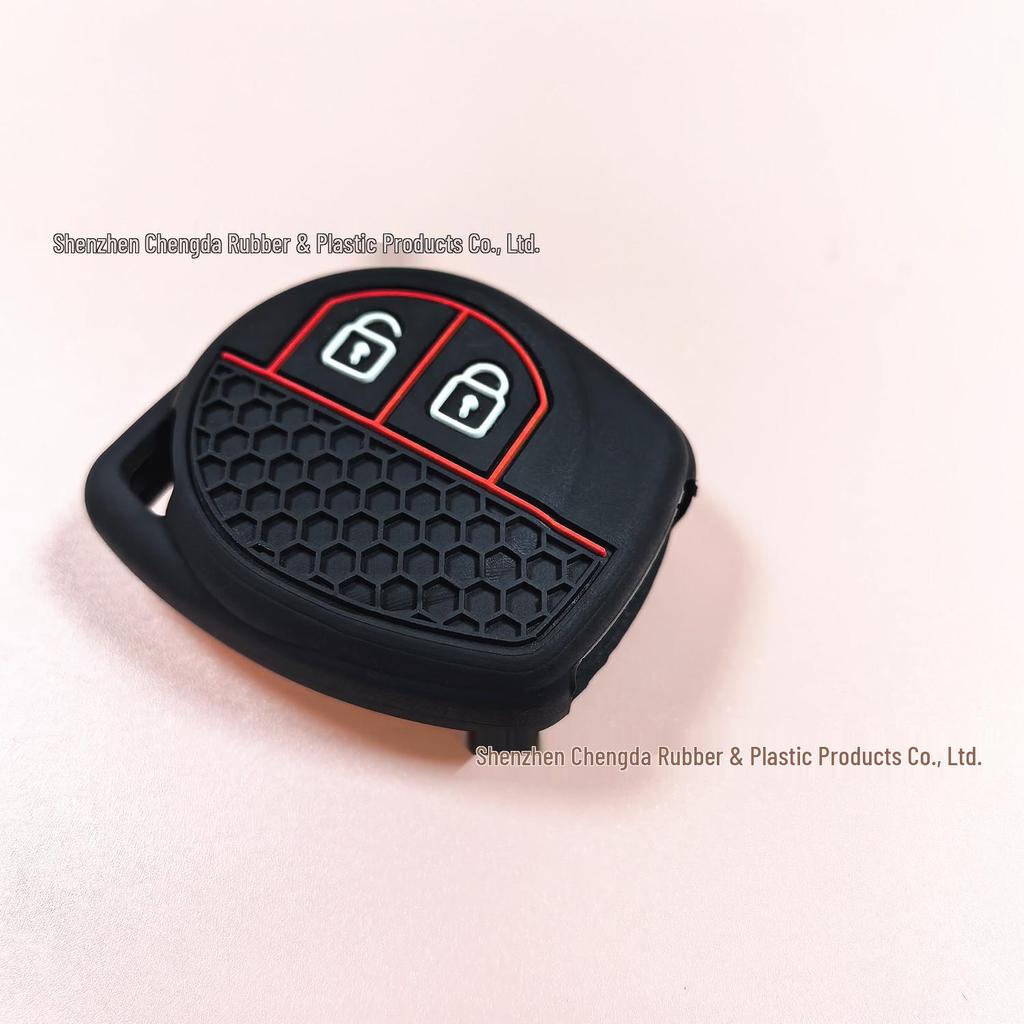 Suzuki Silicone Honeycomb Car Key Cover for Swift, Alto, Jimny, Qiyue, Tianyu, SX4, and Lingyang Models.