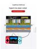Rechargeable Q8 Handheld Game Console - 600 Classic Games, Nostalgic Horizontal Color Screen, Two-Player Capability.
