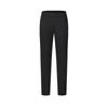 Fitness Athletics Solid Color Simple Comfortable Elastic Knitted Sports Pants Women Bottoms Deep-Black A11W511604F-BK