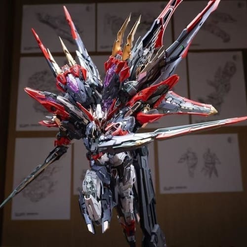 IN ERA + Infinite Nova 1/100 RT-002 NEMESIS Goddess of Vengeance, 10th Anniversary Kit, Assembled Plastic Model