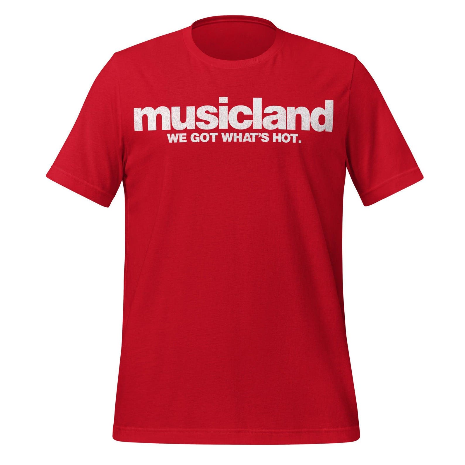 Retro Musicland Record Store T-Shirt (Unisex, Cotton) 4XL