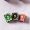 3 Pcs Miniature Books Multi-use Handmade Paper Miniature Books Display for Home