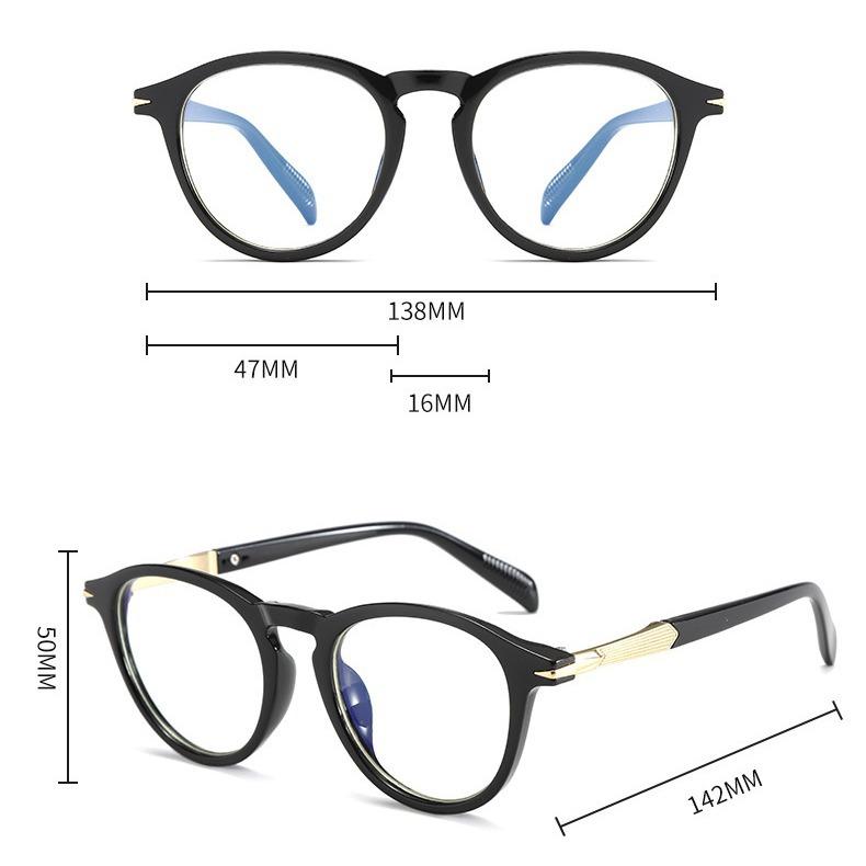 Anti-Blue Glasses, Mobile Phone, Computer Game, Goggles, Flat Glasses, Anti-Radiation Myopia, Glasses Frame