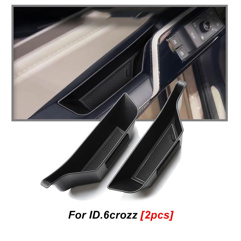 For Volkswagen for VW ID.6 ID.6crozz ID.6X Door Handle Storage Box Holder Tray Organizer Interior Modification Accessories
