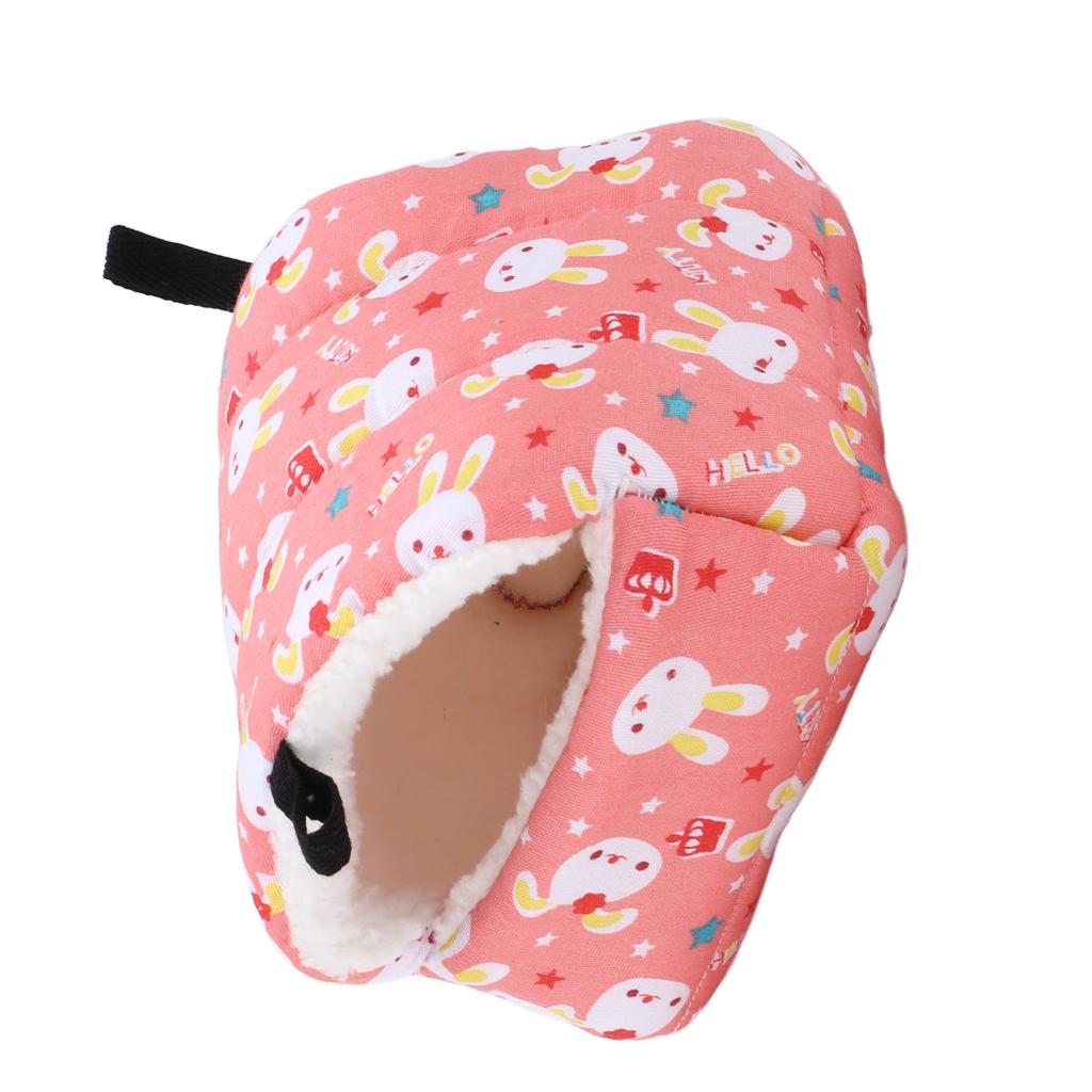 Kleine Haustier-Hängematte, weiches und bequemes Hamster-Hängebett für den Winter, warmes Baumwollbett